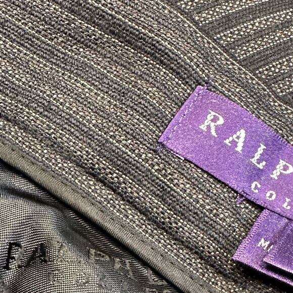 Ralph Lauren Fall 2010 Collection Black Multi Stripe Wool Spat Hem Trouser - Picture 5 of 17